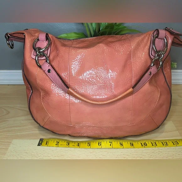 Coach Kristin Salmon Pink Shoulder Bag and Wallet